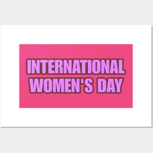 International Women's Day Posters and Art